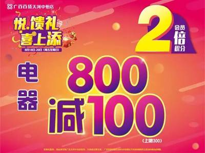 實惠生活，穿戴好物低至4.5折，會員福利雙倍積分盡享